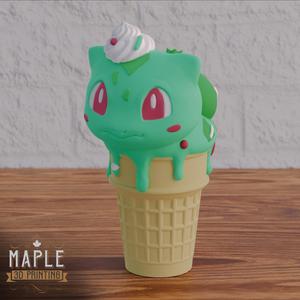Ice Cream Bulbasaur - Pokemon