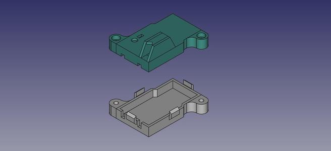 FrSky RX6R receiver housing