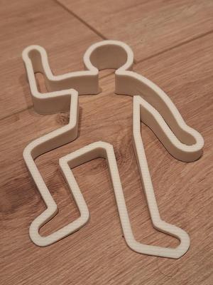 chalk man doorstop
