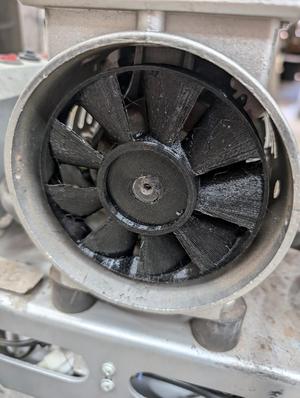 Replacement Fan for Chicago Hush50 Compressor