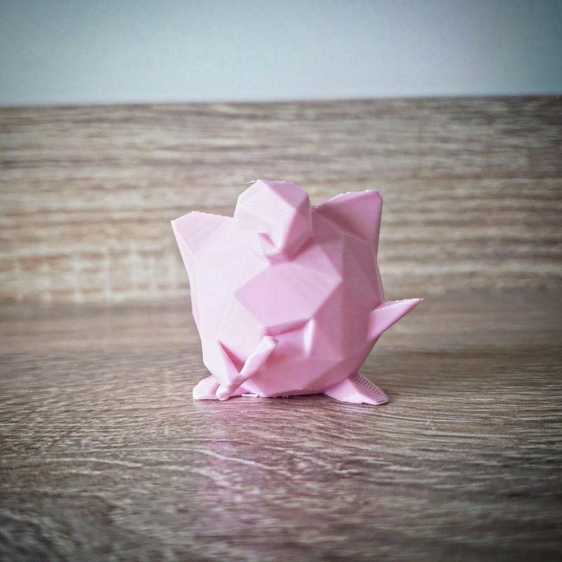 Jigglypuff - low poly (pokemon)