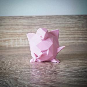 Jigglypuff - low poly (pokemon)