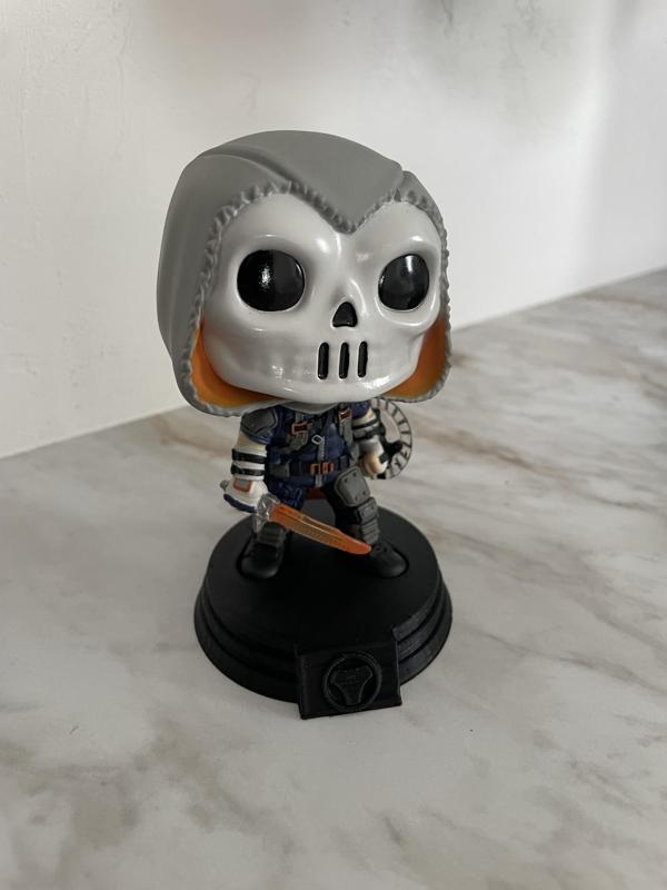 Taskmaster FunkoPop Base Plate