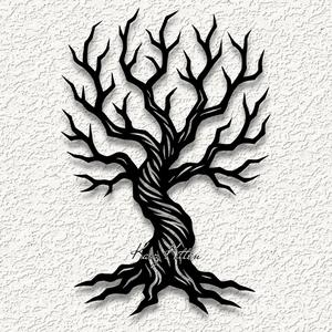 twisted tree wall art home decor