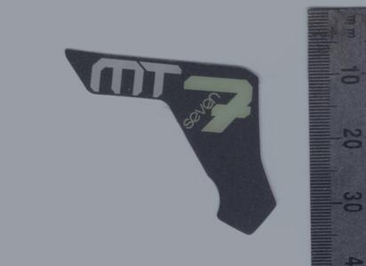 Magura MT7 sticker 3d print ( solid color )