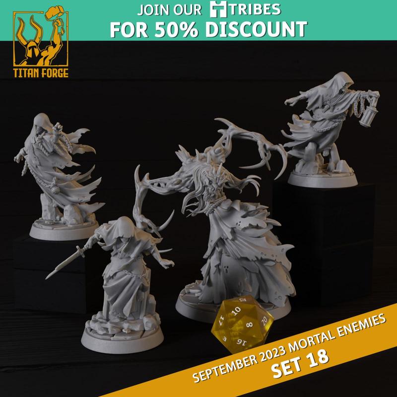 RPG - Monsters DnD 5e - Mortal Enemies Set 18