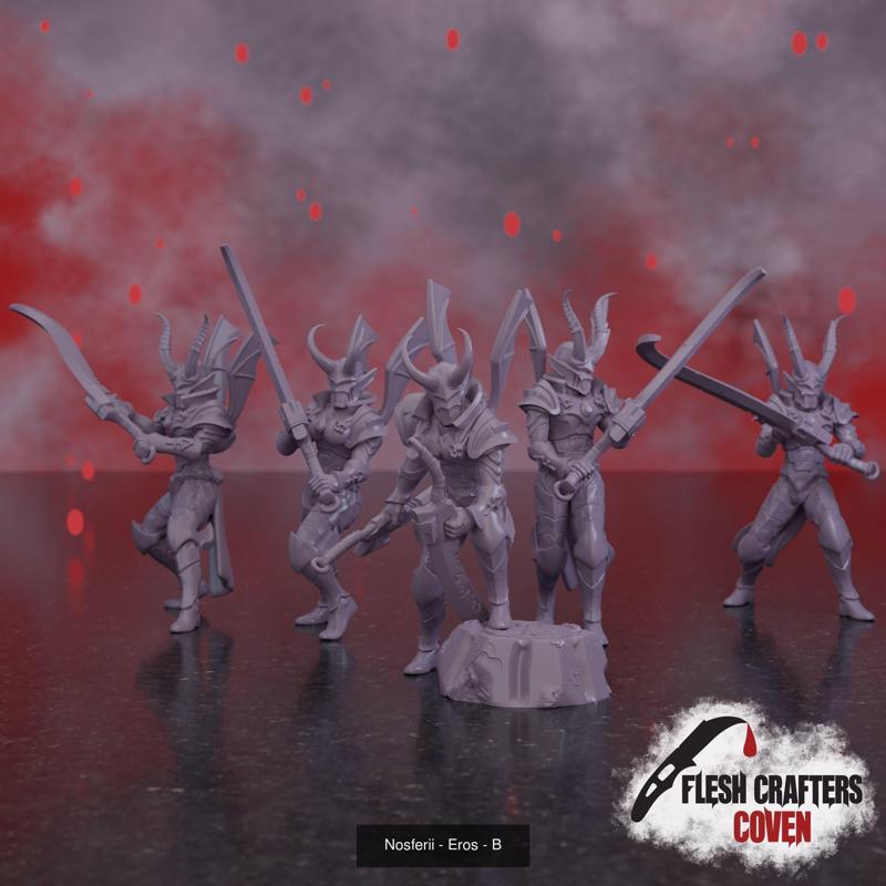 Nosferii - Eros AB Set 3D Model Collection