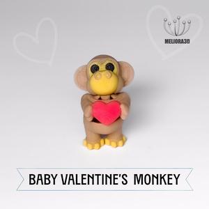 M3D - Baby Valentine's Monkey