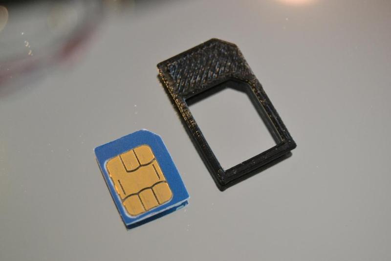 Microsim to SIM adapter