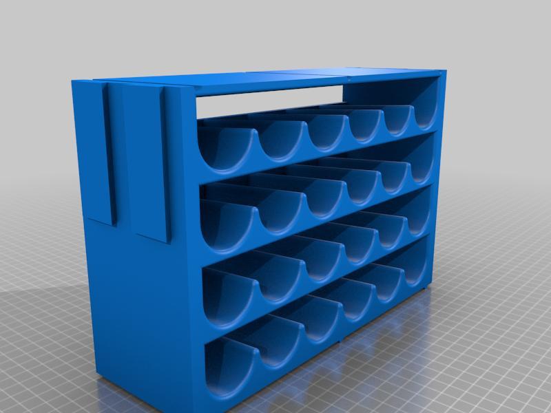 Modular FolkArt Paint Rack
