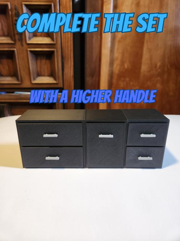 Tall Nightstand Storage System
