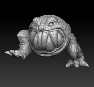 Toothy monster