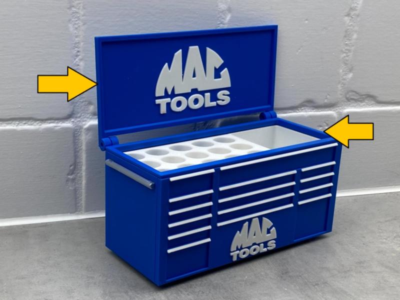 Lid for Mac tools Desk Work Toolbox Pen Holder