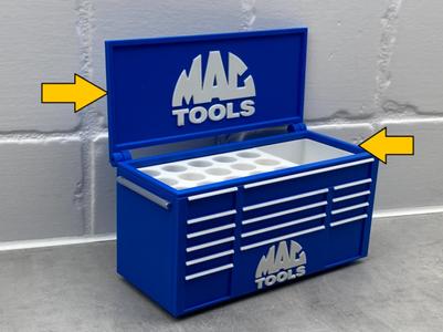 Lid for Mac tools Desk Work Toolbox Pen Holder