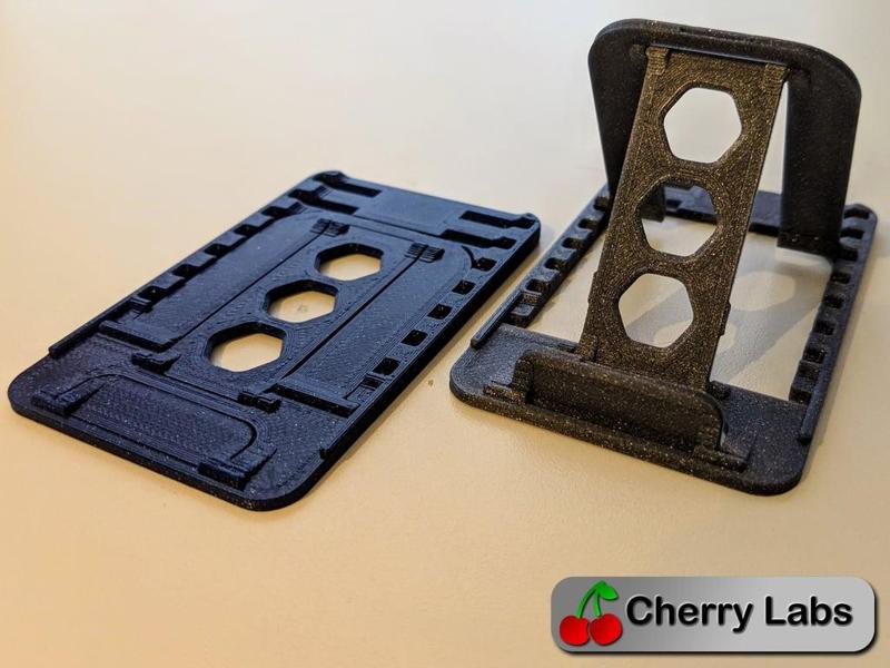 Phone/Tablet Stand - Flat fold - Print in place!
