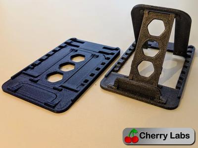Phone/Tablet Stand - Flat fold - Print in place!