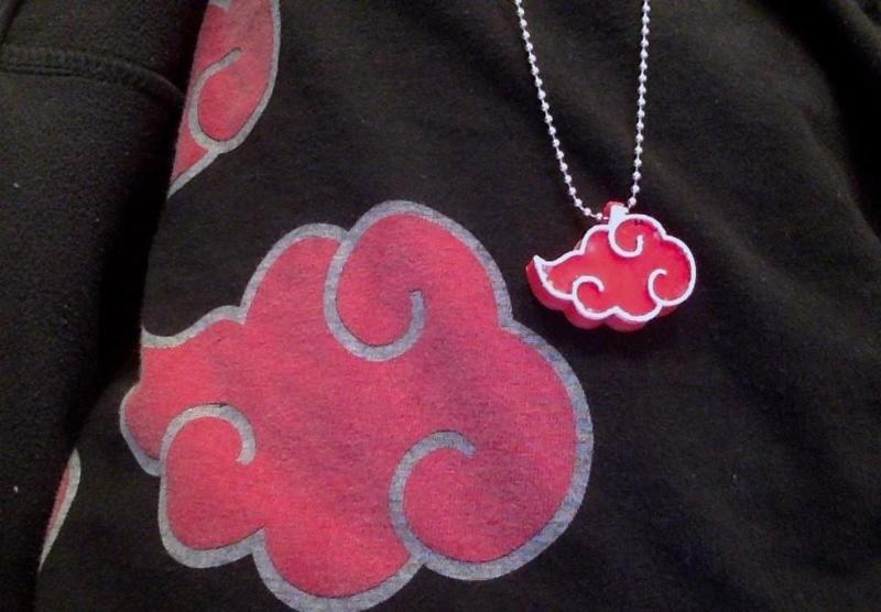Akatsuki Cloud Necklace/Keychain