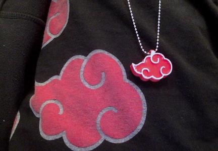 Akatsuki Cloud Necklace/Keychain