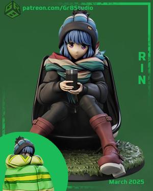 Rin - Yuru Camp - Laid Back Camp