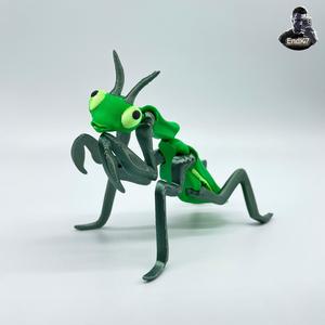 Articulated Mantis - Print in Place - Flexible - No Supports