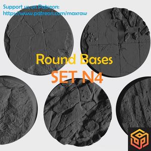 Round Bases - Set N4 - Free sample
