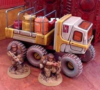 Outpost Utility Truck - 28mm Sci-Fi