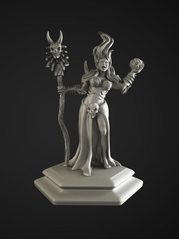 necromancer girl