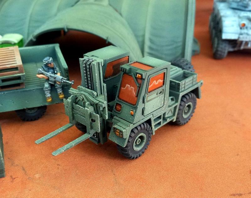 Military Forklift - 28mm Sci-Fi