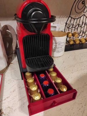 Drawer for 15 coffee capsules