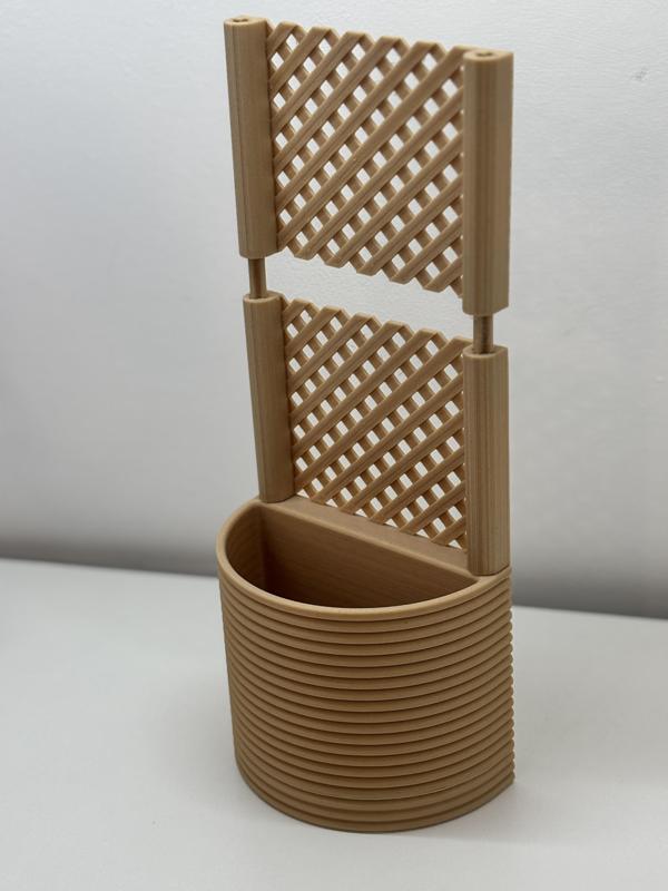 Modular Planter with Infinite Trellis – Stackable System with Water Reservoir & Assembly 
