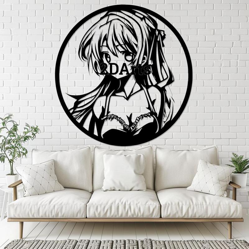 Anime Girl 2D Wall Art/Window Art