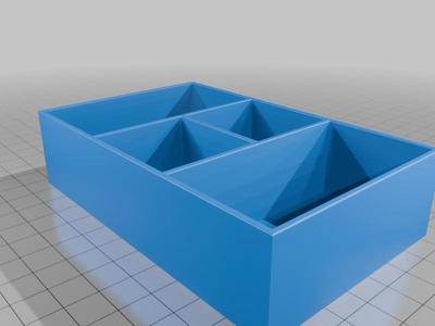 Monopoly pieces organizer