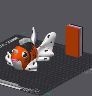 Articulating Seaking - Print in Place - Pokemon
