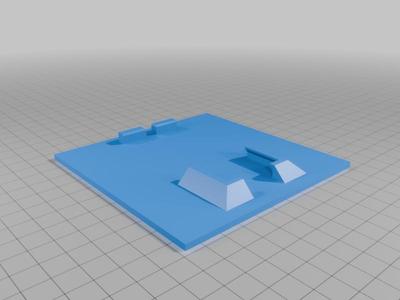 11x11 cm cookie tray for Primera  Eddie Cookie Printer