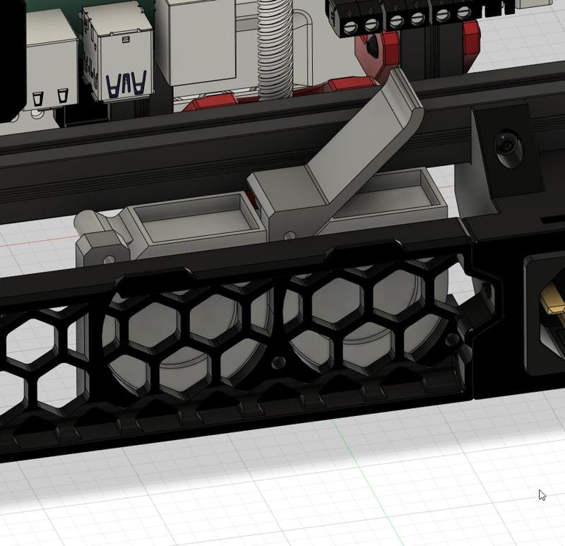 Voron 0.2 Electronics cooling with 2x 4020 blowers