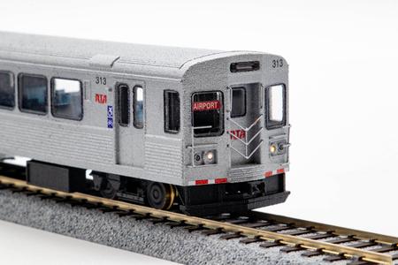 HO Scale Cleveland RTA Tokyu Airporter II (Red Line) - Shell and Chassis
