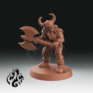 Dwarf Barbarian of the Golden Sword Quest