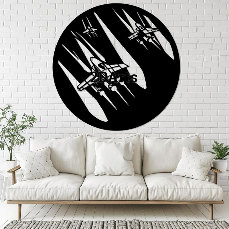 Spaceship 2D Wall Art/Window Art