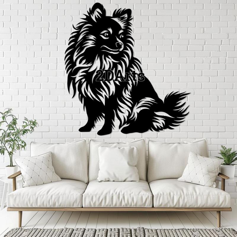 Pomeranian 2D Wall Art/Window Art