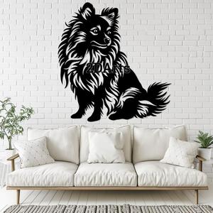 Pomeranian 2D Wall Art/Window Art