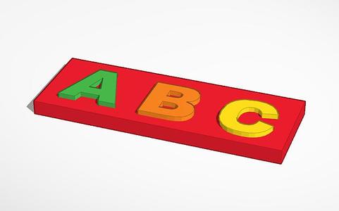 ABC letters