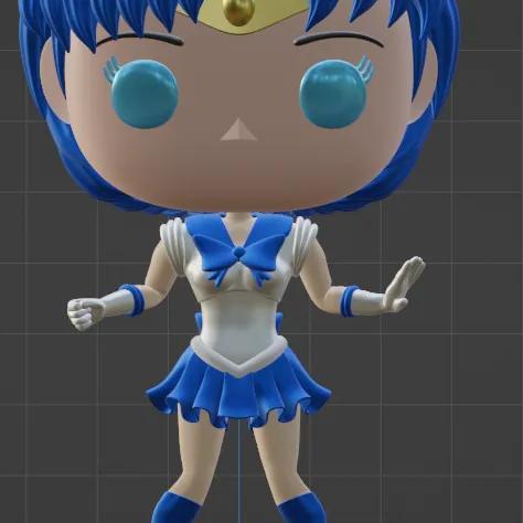 Sailor Mercury Funko Style