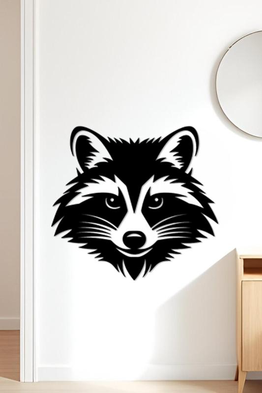 Raccoon Wall Art, Wall Decor, Home Decor