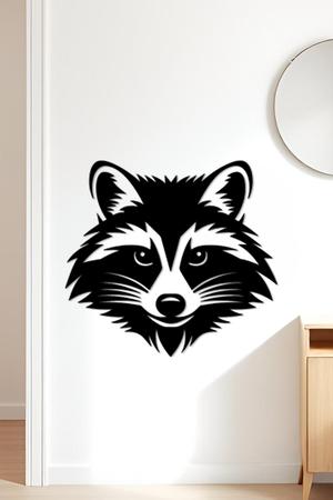 Raccoon Wall Art, Wall Decor, Home Decor
