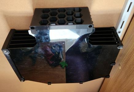 MMU3 Buffer top/bottom plate with screw mounts