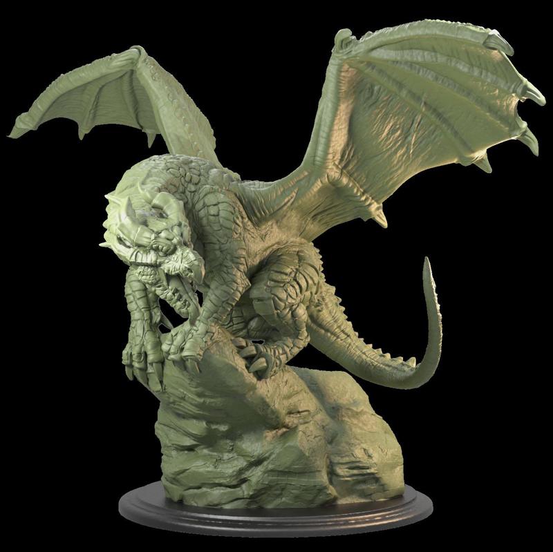 Perched Dragon [Pre-Supported]