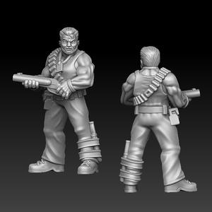 zombie hunter with shotgun