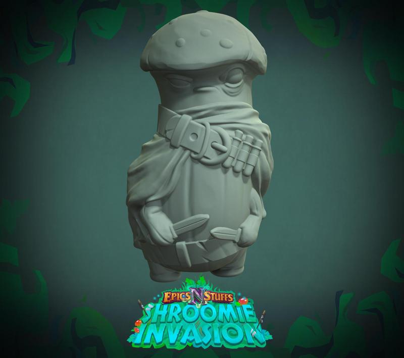 Shroomie Bandit Miniature