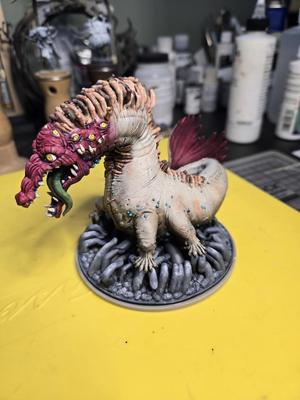 Kingdom Death Monster Crimson Crocodile Fingers Base