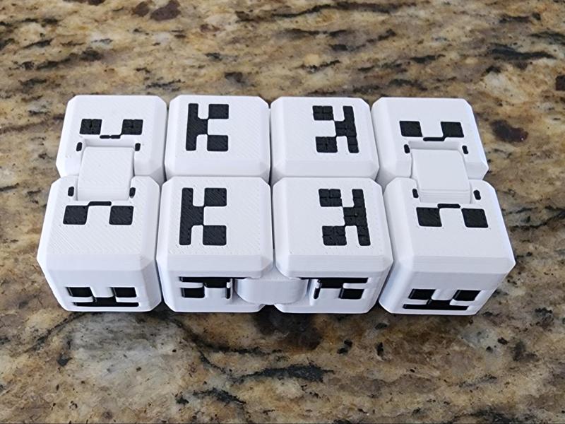 Minecraft Skeleton Fidget Cube